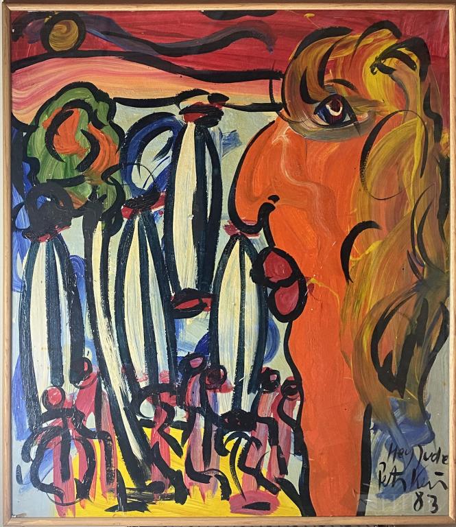 Peter Keil (German, B.1942) Hey Jude Face Painting (1 of 6)