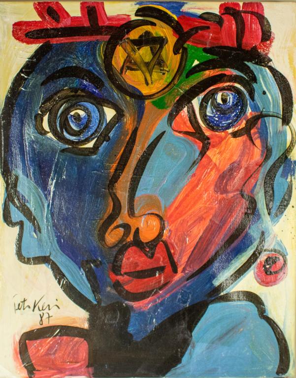 Peter Keil (German, B.1942) The President Painting (1 of 4)