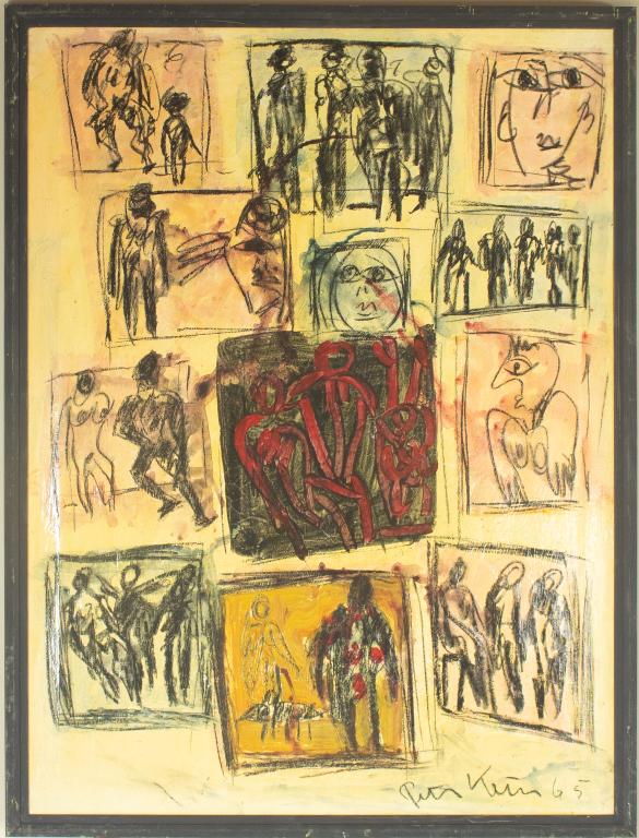 Peter Keil (German, B.1942) The Bronx N.Y Painting (1 of 5)