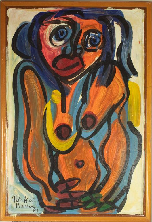 Peter Keil (German, B1942) Marilyn Monroe Painting (1 of 5)