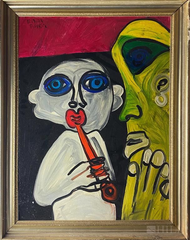 Peter Keil (German B1942) Die Zauberflote Painting (1 of 6)