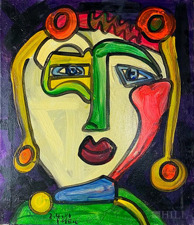 Peter Keil (German, B.1942) Mother 81 Oil Painting (1 of 5)