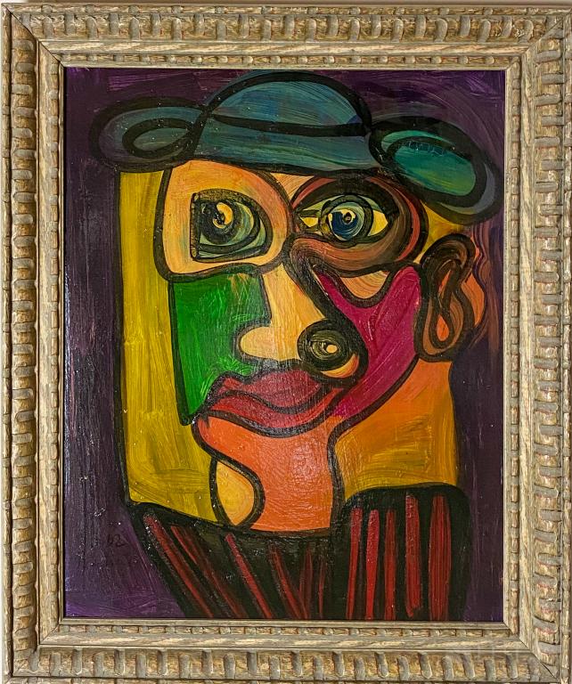 Peter Keil (German B.1942) Palma Mallorca Painting (1 of 5)