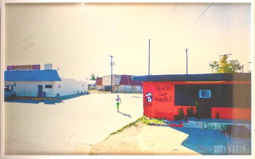 Doug Rickard LE Pigment Print New American Picture: Doug Rickard (American b.1968) Limited Edition Archival Pigment Print. Features the work titled; A New American Picture - Dallas. Signed on verso and numbered 5/5. Work: 26 in. x 41 1/2 in. Frame: 26