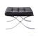 Mies Van Der Rohe Knoll Barcelona Leather Ottoman - 3