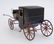 Antique Tin Pull Toy Horse Carriage And Rider Rare - 3
