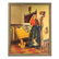 Mystery Artist Signed Oil On Canvas Painting 1949