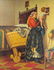 Mystery Artist Signed Oil On Canvas Painting 1949 - 3