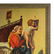 Mystery Artist Signed Oil On Canvas Painting 1949 - 4