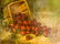 19th C Strawberries Still Life Oil Painting SIGNED - 2