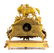 Antique French Dore Bronze Figural Mantle Clock - 4