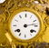Antique French Dore Bronze Figural Mantle Clock - 7