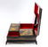 Large Russian Lacquer Folk Tea Caddy Box Signed - 5
