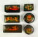 LOT 6 Signed Russian Folk Art Lacquer Mini Boxes