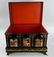 Russian Lacquer Folk Art Decor Wedding Trunk Box - 4