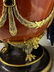 Russian Faberge Style Glass Egg Display Cabinet - 7