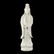 19th C Chinese Blanc De Chine Porcelain Quanyin