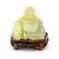 Chinese Green Jade Happy Hotei 4" Buddha Sculpture