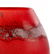 Barbini Murano Art Glass Red to Amber Scavo Vase - 5