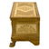 Antique Hinged Lidded Decorative Box Trunk Chest - 3