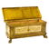 Antique Hinged Lidded Decorative Box Trunk Chest - 5