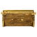 Antique Hinged Lidded Decorative Box Trunk Chest - 9