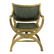 Pair Neoclassical Curule Campaign Chair Armchairs - 2
