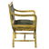 Pair Neoclassical Curule Campaign Chair Armchairs - 3
