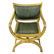 Pair Neoclassical Curule Campaign Chair Armchairs - 7