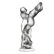 Lalique French Art Glass Deux Danseus Figurine