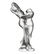 Lalique French Art Glass Deux Danseus Figurine - 3