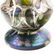 Loetz Sterling Silver Overlay Art Glass 6" Vase - 5