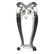 Sevres 11" Modern Crystal Green Eyed Owl Sculpture - 3