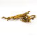 2 French Empire 20" Cast Iron Rococo Gilt Andirons - 5