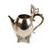 3 Pc Art Nouveau German 800 Silver Tea Set 1258 g. - 2