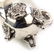 3 Pc Art Nouveau German 800 Silver Tea Set 1258 g. - 3
