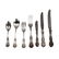 95 Pc Reed & Barton Francis I Silver Flatware Set - 3