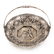 Ornate 800 Silver Repousse Reticulated Basket Bowl - 3