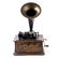 Edison Machine Phonograph Player w/ Horn & Cabinet - 2