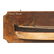 Antique Wood Half Hull Nautical Ship Boat 45"x12" - 3