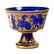 Mid Century Bohemian Blown Cobalt Glass Compote - 3