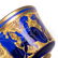 Mid Century Bohemian Blown Cobalt Glass Compote - 5