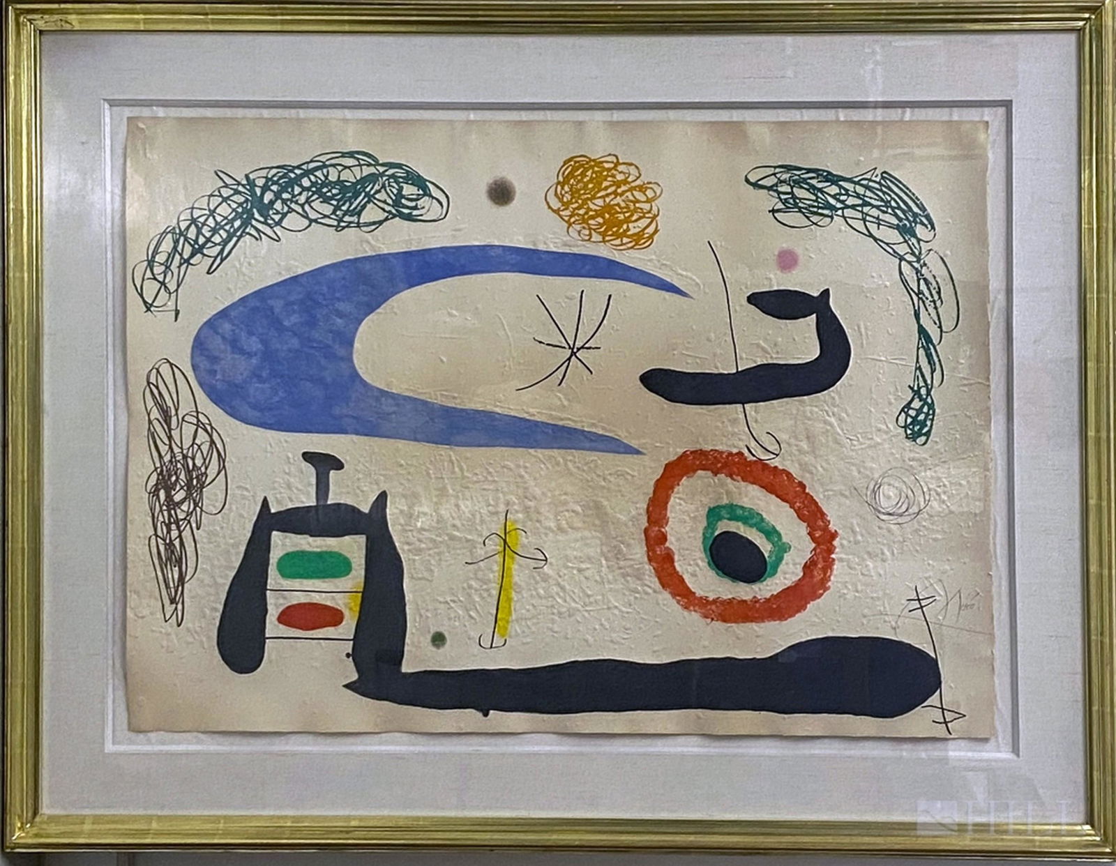Joan Miro 1893-1983 SIGNED LE Aquatint Etching (1 of 5)