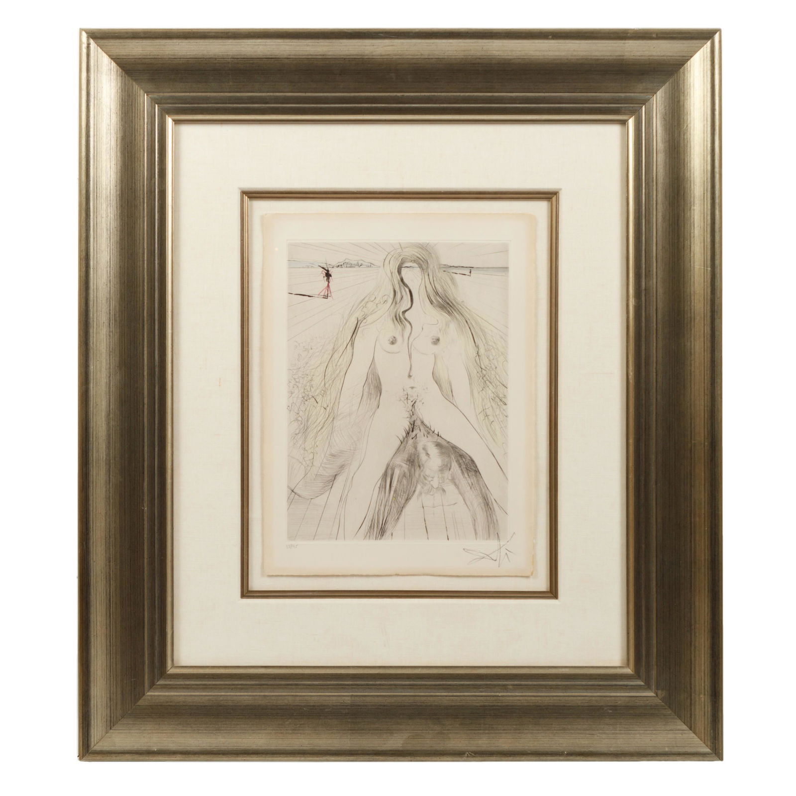 Salvador Dali 1904-1989 SIGNED Venus Horse Etching (1 of 6)