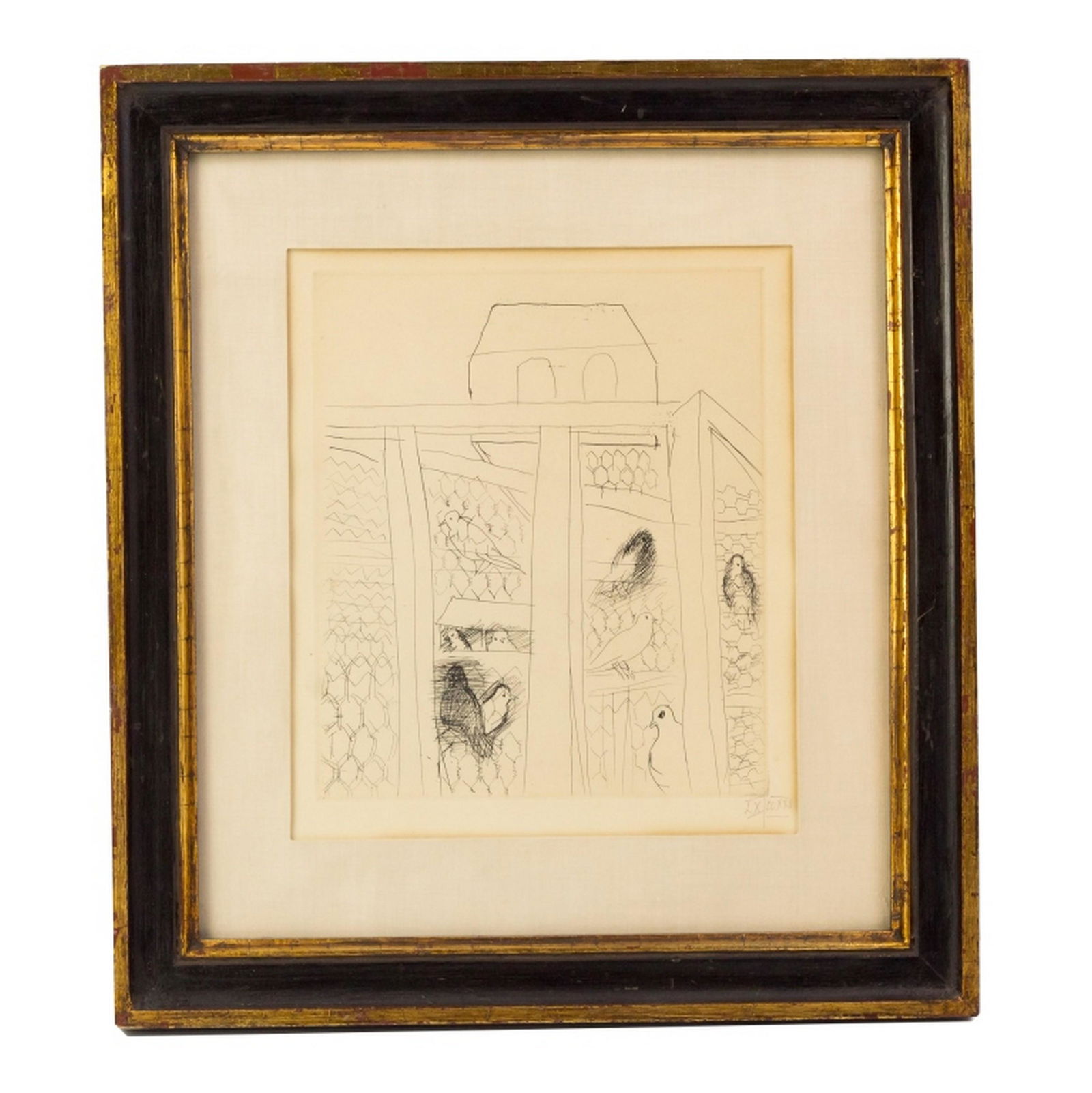 Raoul Dufy 1877-1953 LE Pigeon House Etching Print (1 of 6)