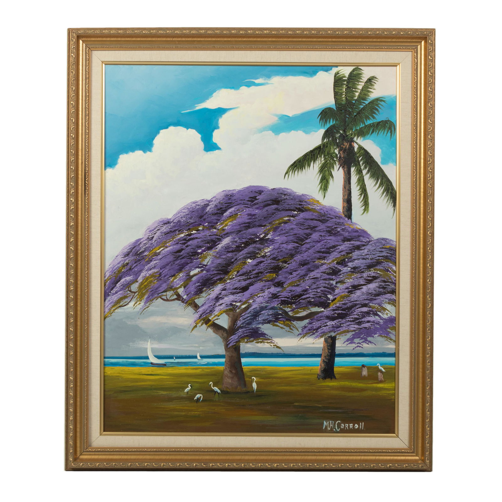 Mary Ann Carroll Florida Highwaymen Oil Painting (1 of 7)