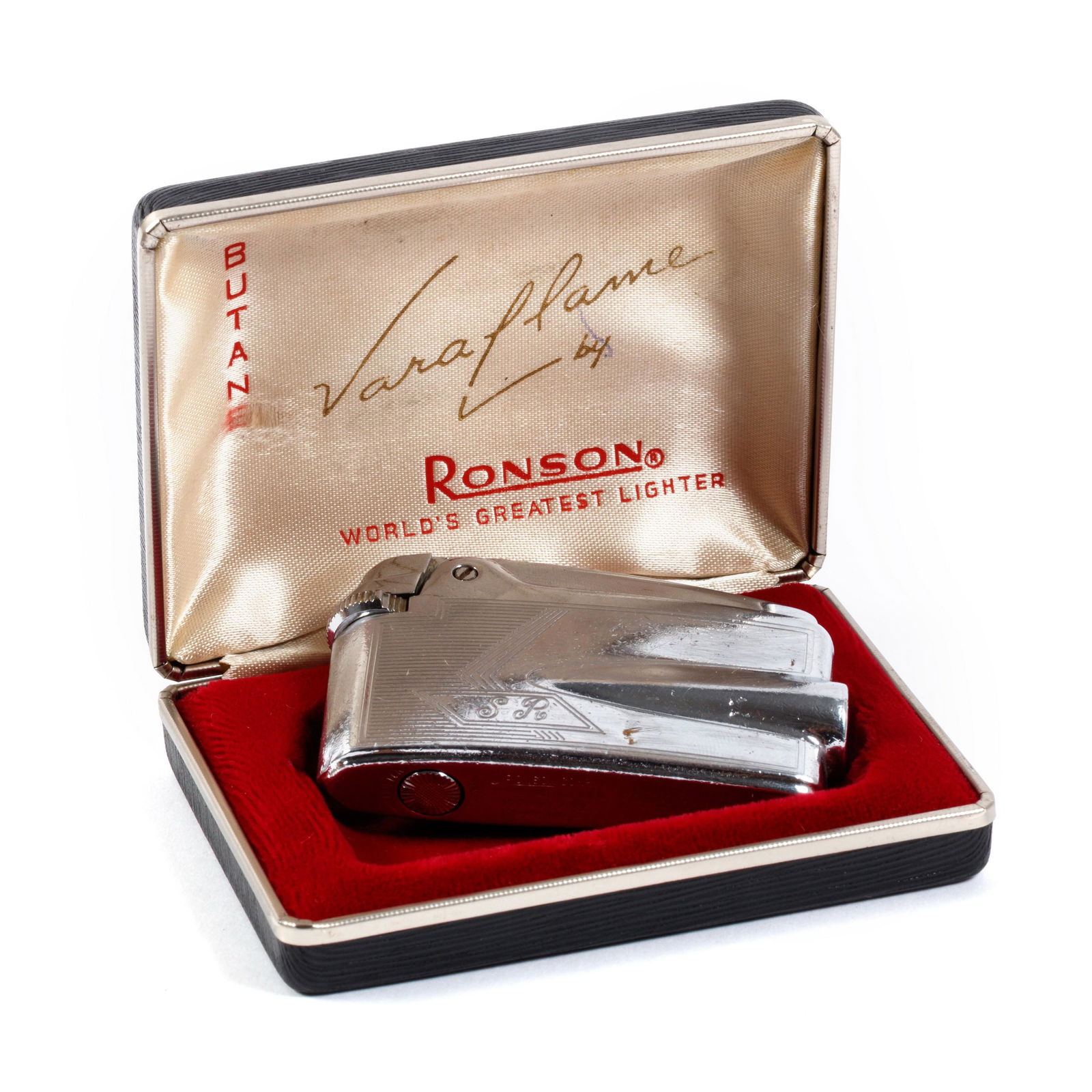 Ronson Veraflame Premier Coffee Table Lighter wBox (1 of 9)