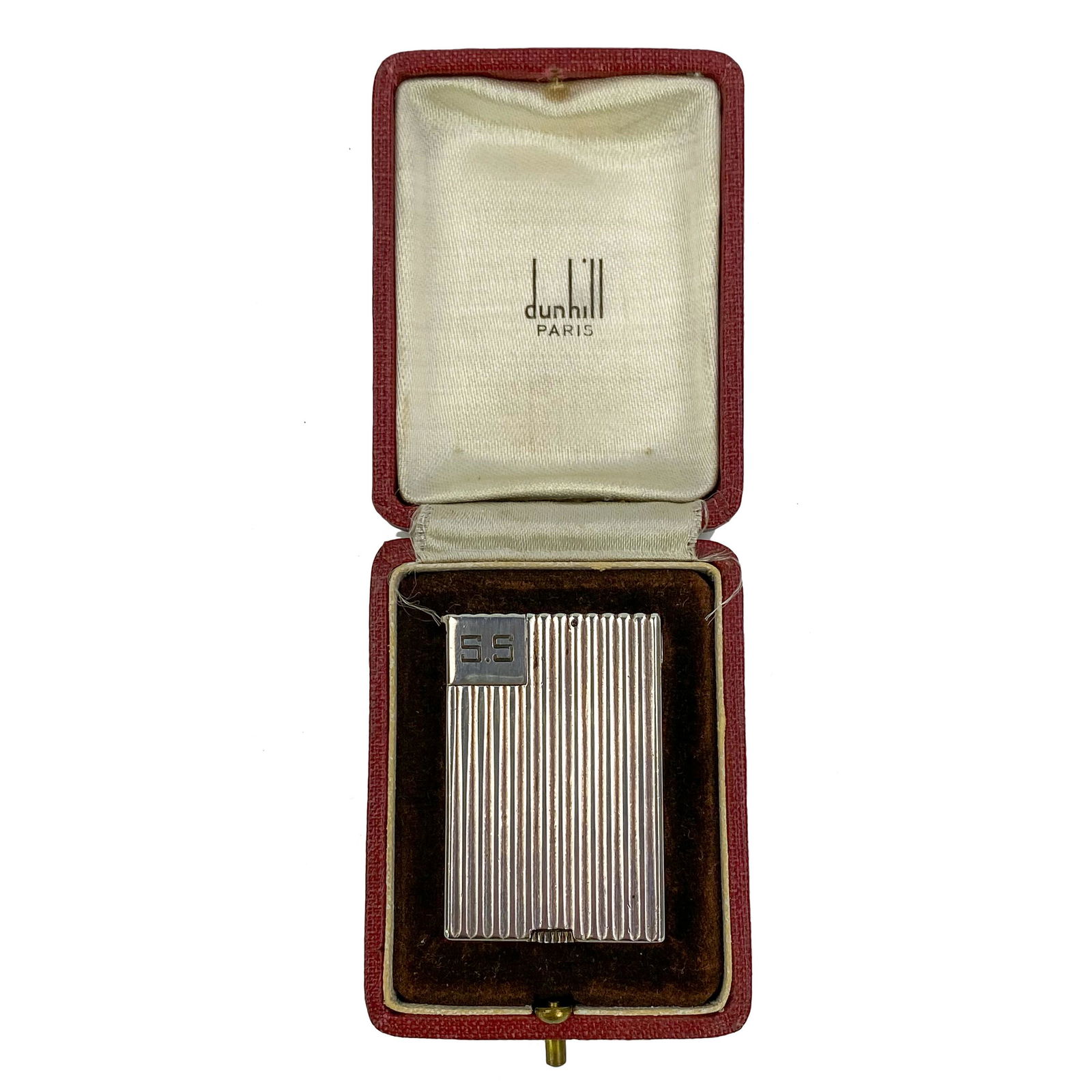 Old Dunhill Paris Sterling Silver Flint Lighter (1 of 6)