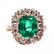 14k Gold 4 CTTW Colombian Emerald Diamond Ring - 2