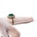 14k Gold 4 CTTW Colombian Emerald Diamond Ring - 9